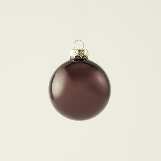 Bella Maison Christmas Dekoratif Süs 12'li Kahverengi (6 Cm) Kahverengi