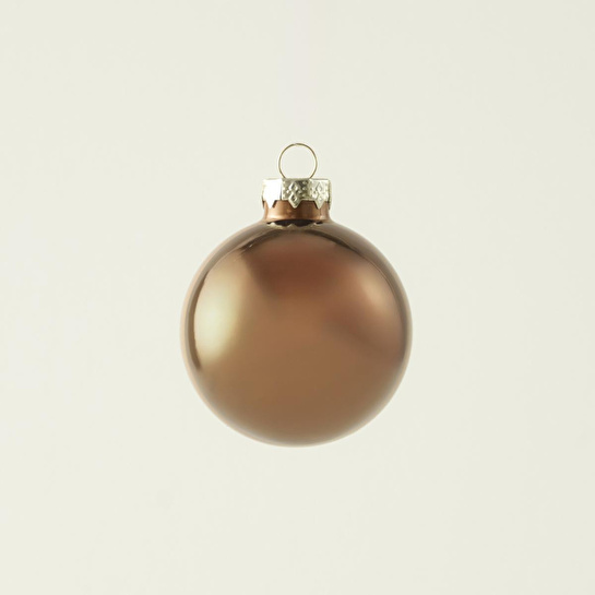 Bella Maison Christmas Dekoratif Süs 12'li Kahverengi (6 Cm) Kahverengi