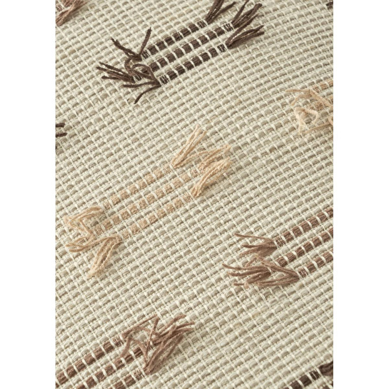 Bella Maison Stich Dekoratif Kırlent Kılıfı Bej (35x50 Cm) Bej