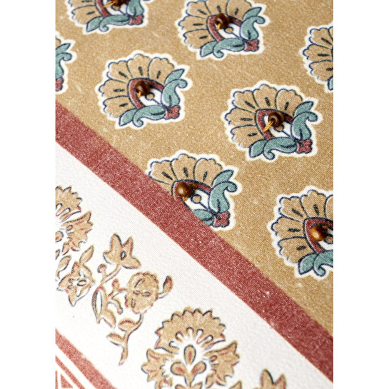 Bella Maison Indian Beauty Boncuklu Kırlent Kılıfı (43x43 Cm) Çok Renkli
