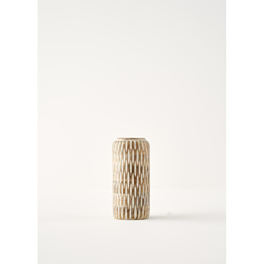 Bella Maison Hera Mango Vazo Kahverengi (19x9 Cm) Kahverengi