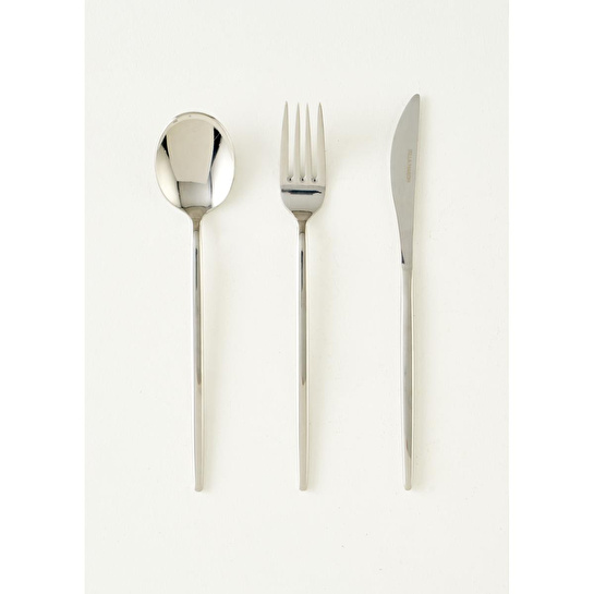 Bella Maison Siena 18 Parça Yemek Çatal Kaşık Bıçak Seti Silver Silver