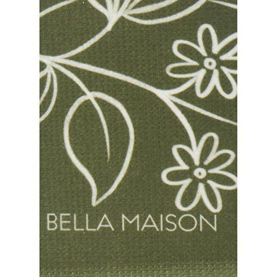 Bella Maison Leaf Melamin Tepsi Yeşil (42x31 Cm) Yeşil