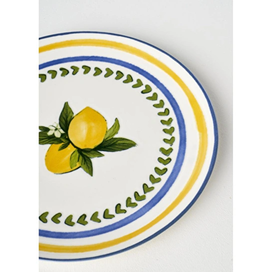 Bella Maison Lemoncello Porselen 26 Parça 6 Kişilik Kahvaltı Takımı Çok Renkli