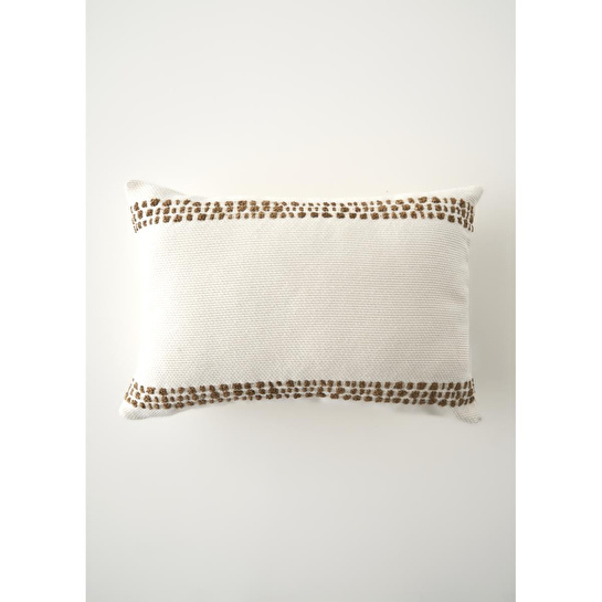 Bella Maison Tassel Dekoratif Kırlent Kılıfı Krem (35x50 Cm) Krem