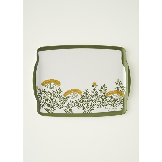 Bella Maison Garden Melamin Tepsi Yeşil (42x31 Cm) Yeşil
