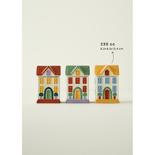Bella Maison House Seramik Baharatlık Hardal (230 Cc) Hardal