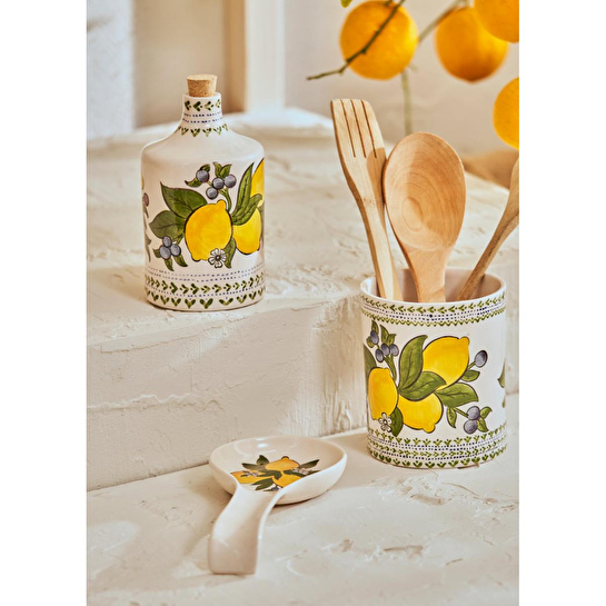 Bella Maison Lemoncello Kirli Kaşıklık Beyaz (11,5x24 Cm) Beyaz