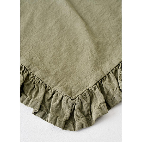 Bella Maison %100 Pamuk Elegance Amerikan Servis Haki (35x45 Cm) Haki