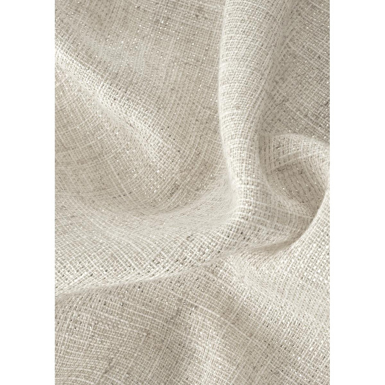 Bella Maison Miva Simli Masa Örtüsü Gümüş (150x250 Cm) Gümüş