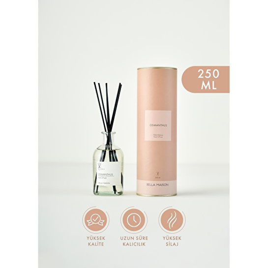 Bella Maison Osmanthus Çubuklu Oda Kokusu Beyaz (250 Ml) Beyaz