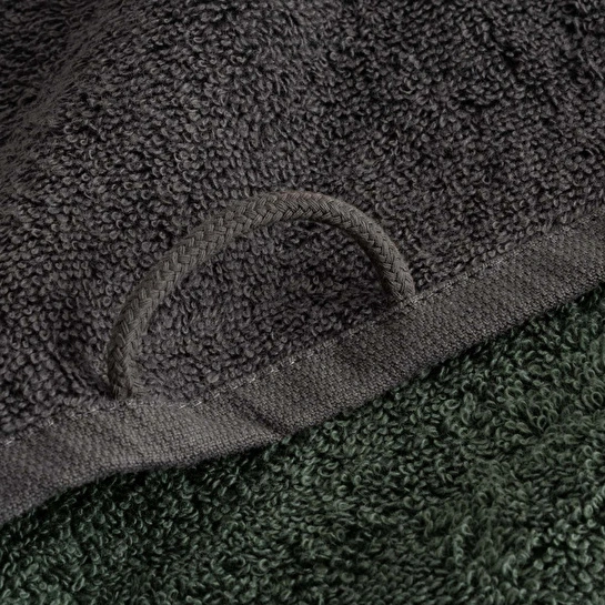 Green Black Hereke Heritage Serisi 4'lü Havlu Seti Yeşil / Antrasit