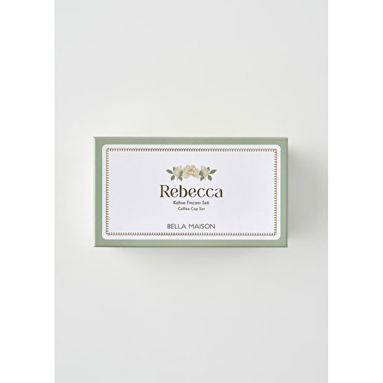 Bella Maison Rebecca New Bone 2'li Kahve Fincanı Seti (90 Cc) Çok Renkli