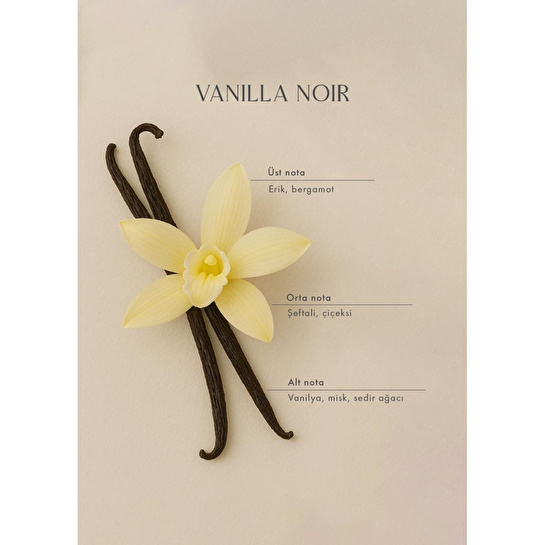 Bella Maison Vanilla Noir Çubuklu Oda Kokusu Beyaz (250 Ml) Beyaz
