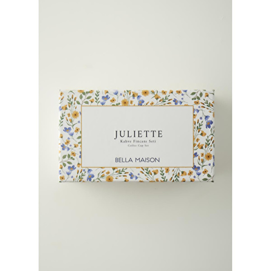 Bella Maison Juliette Porselen 2'li Kahve Fincanı Seti (90 Cc) Çok Renkli