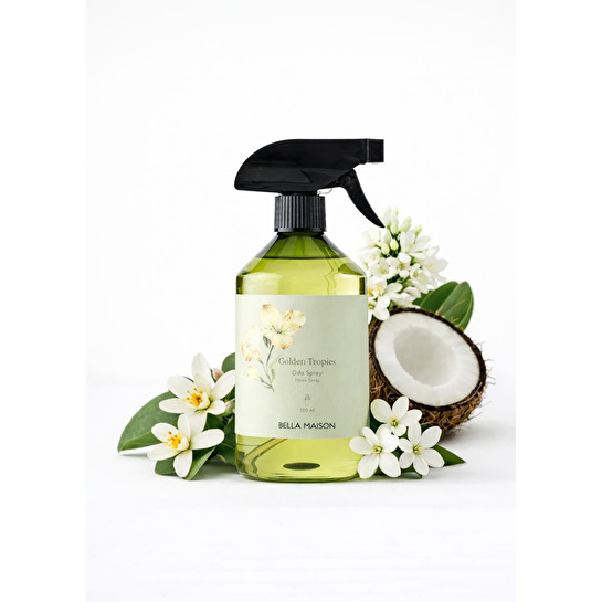 Bella Maison Golden Tropics Oda Spreyi Yeşil (500 Ml) Yeşil