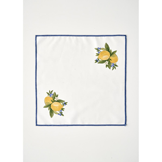 Bella Maison Lemoncello Pamuklu Peçete Sarı (40x40 Cm) Sarı