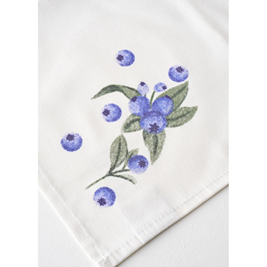 Bella Maison %100 Pamuk Blueberry Peçete (40x40 Cm) Çok Renkli
