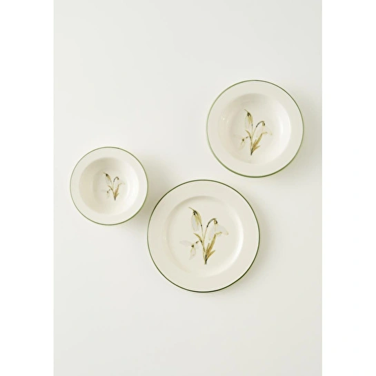 Bella Maison Garden Stoneware 36 Parça 12 Kişilik Yemek Takımı