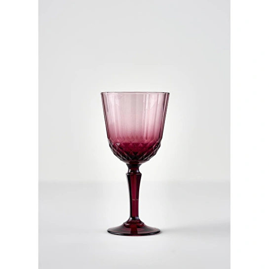 Bella Maison Colore Kesme Kadeh 6'lı Gülkurusu (310 Cc)