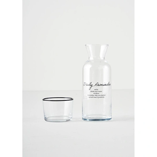 Bella Maison Daily Reminder Karaf Siyah (700 Ml) Siyah