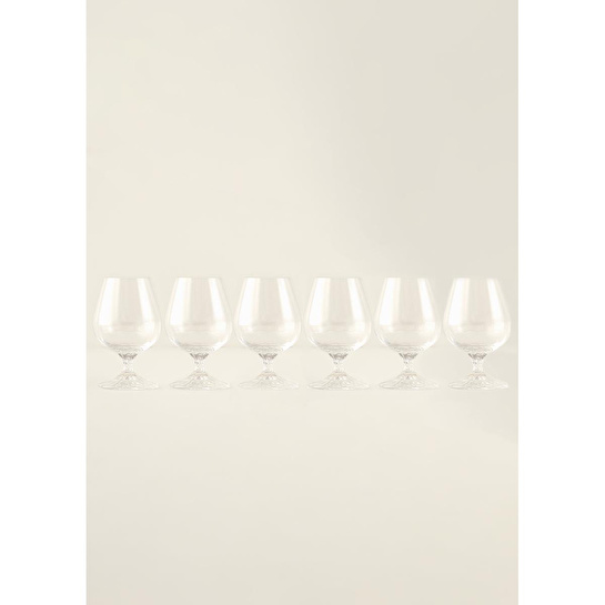 Bella Maison Columba Kristal 6'lı Kahve Yanı Su Bardağı Naturel (180 Cc)