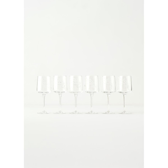 Bella Maison Exclusive Selection 6'lı Kadeh Seti Naturel (320 Cc) Naturel