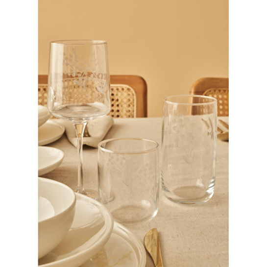 Bella Maison Exclusive Selection 6'lı Kadeh Seti Naturel (320 Cc) Naturel