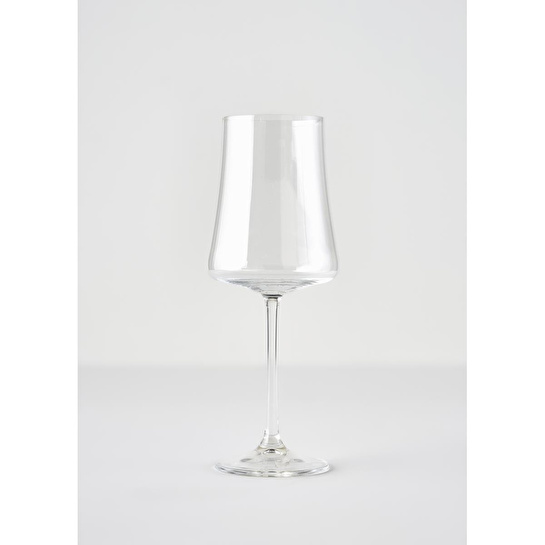 Bella Maison Shape Kristal Kadeh Naturel (360 Cc) Naturel