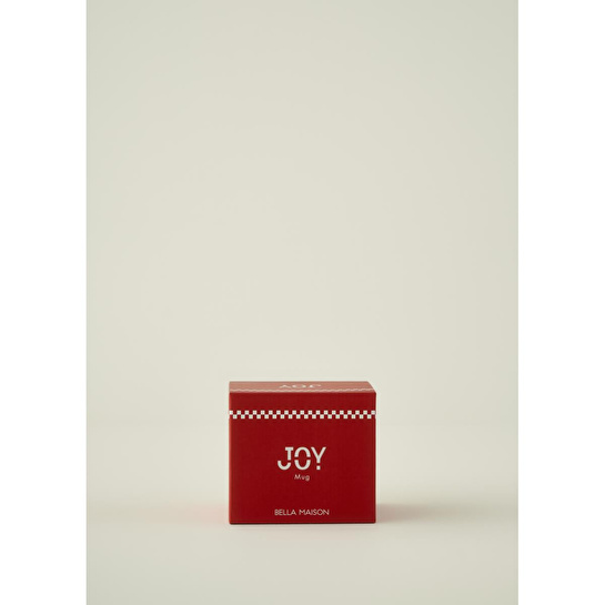 Bella Maison Joy Yılbaşı Stoneware Kupa Kırmızı (470 Cc) Kırmızı