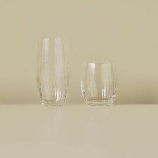 Bella Maison Fall Kristal Bardak Seti 12'li Naturel
