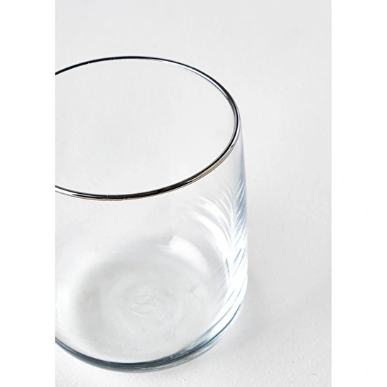 Bella Maison Premium Bardak 6'lı Silver (270 Cc)