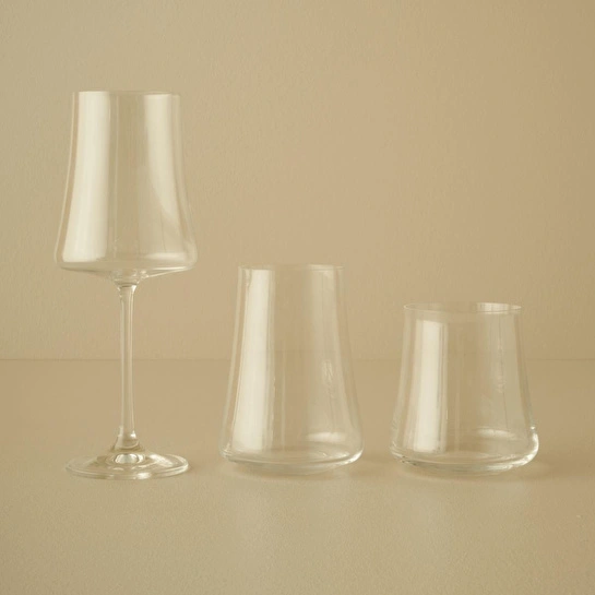 Bella Maison Shape Kristal Meşrubat Bardağı Naturel (400 Cc) Naturel