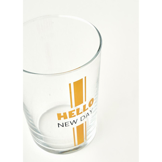 Bella Maison Hello New Day 4'lü Meşrubat Bardağı Hardal (510 Cc)