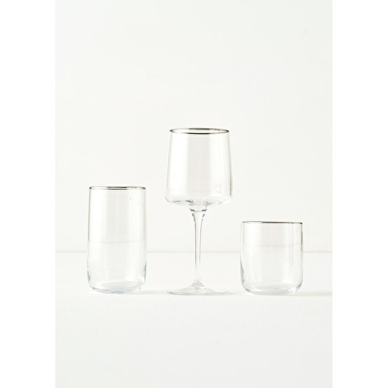 Bella Maison Premium Bardak-kadeh Set 18'li Silver