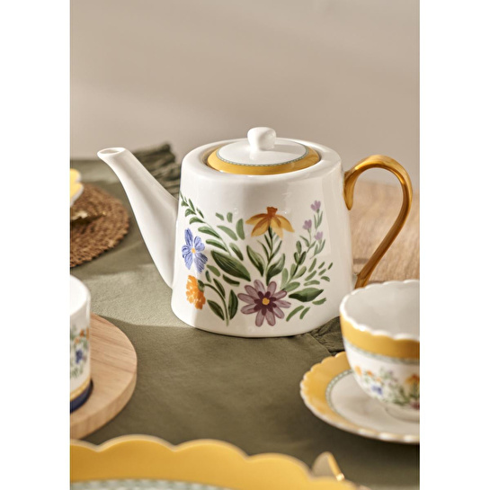 Bella Maison Bianca New Bone Demlik (900 Ml) Çok Renkli