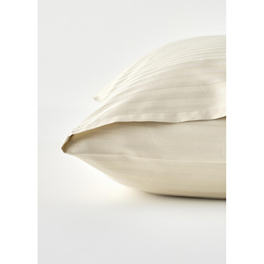Bella Maison Premium Tencel King Size Saten Nevresim Seti Bej (240x220 Cm) Yeşil