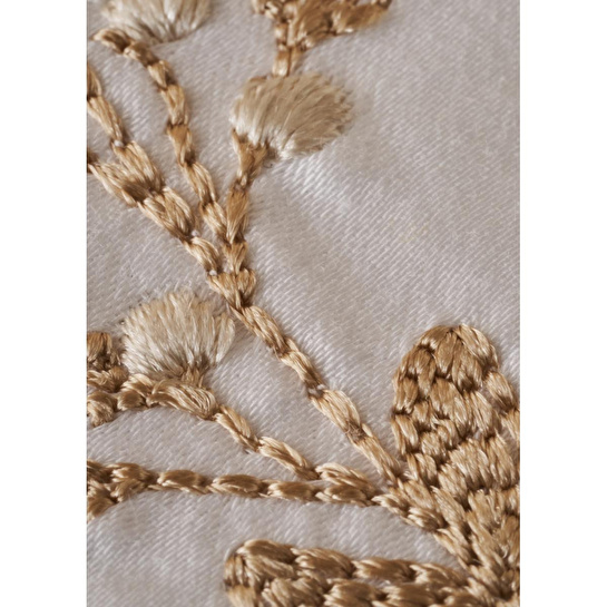 Bella Maison %100 Pamuk Saten Exclusive King Size Nevresim Takımı Beyaz (240x220 Cm) Beyaz