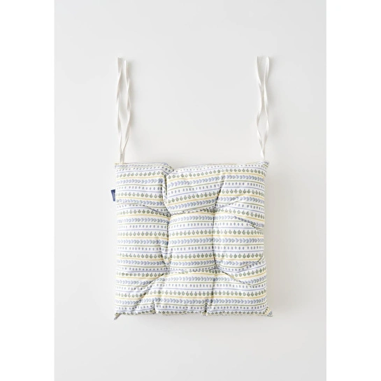 Bella Maison Lemoncello Baskılı Sandalye Minderi (40x40 Cm) Çok Renkli