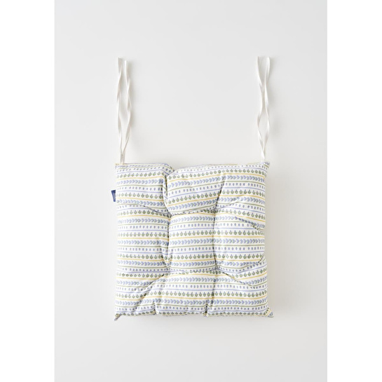 Bella Maison Lemoncello Baskılı Sandalye Minderi (40x40 Cm) Çok Renkli