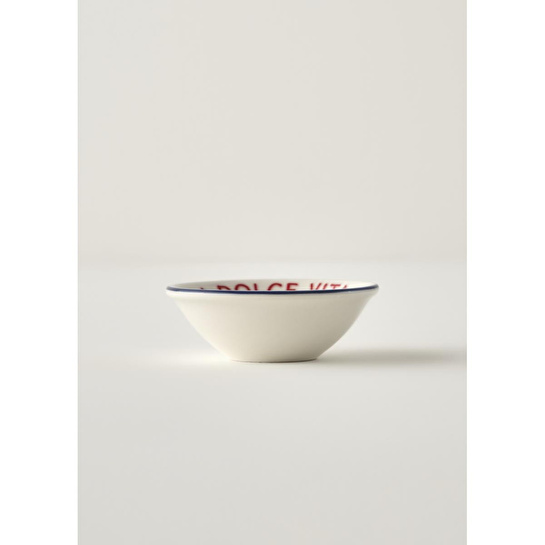 Bella Maison Line Porselen Çukur Sunum Kasesi Lacivert (9,5 Cm) Lacivert
