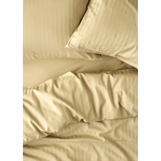 Bella Maison Premium Tencel Çift Kişilik Saten Nevresim Seti Bej (200x220 Cm) Bej
