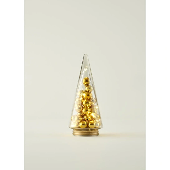 Bella Maison Tree Dekoratif Ledli Aydınlatma Gold (12x12x29 Cm) Gold