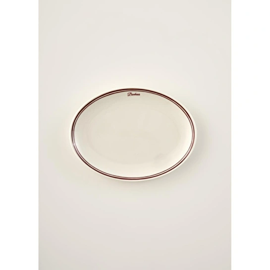 Bella Maison Bonheur Porselen Sunum Tabağı Bordo (31 Cm) Bordo