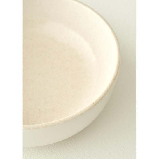 Bella Maison Parisien Porselen Sunum Kasesi Krem (21 Cm) Krem