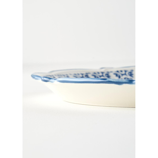 Bella Maison Mabel Stoneware Sunum Tabağı Mavi (32 Cm) Mavi