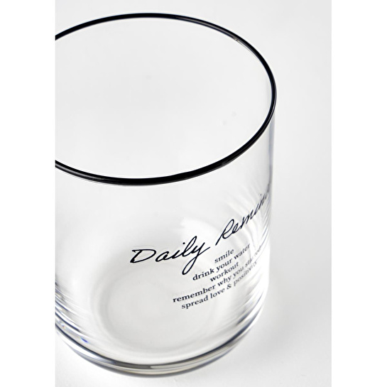 Bella Maison Daily Reminder Bardak (350 Cc) Siyah