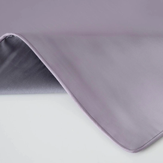 Green Black Sofia Nevresim Takımı %100 Pamuk 83 Tel Saten Doubleface Lila-mor