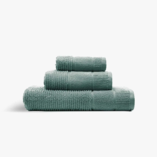 Green Black Eliza 3'lü Havlu Seti Yeşil