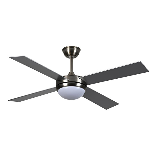Apliqa Ellis 4'lü Modern Tasarım Tavan Vantilatörü Led Avize Kumandalı Mobil Uygulamalı 3 Renk Aydınlatma Sessiz Dc Motor